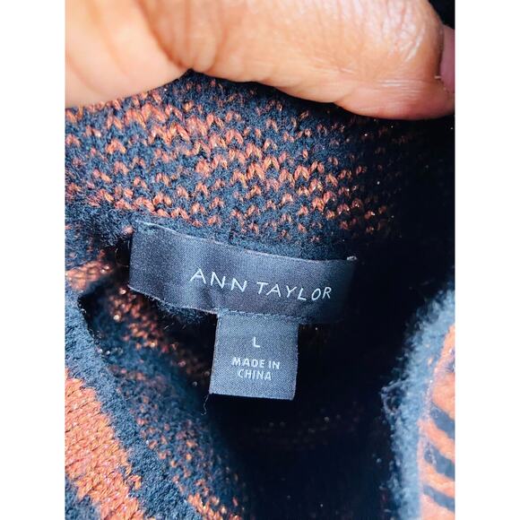 Ann Taylor Womens Outfit Set Waistband Pants with Top Zebra Print Large - Picture 9 of 10